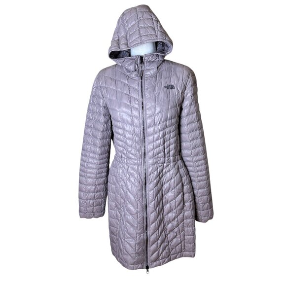 The North Face Jackets & Blazers - The North Face ThermoBall Eco Parka Jacket Size XL Mauve-y Grey